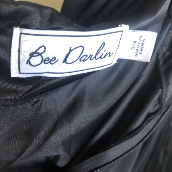 Black/silver prom dress - Picture 4 of 4